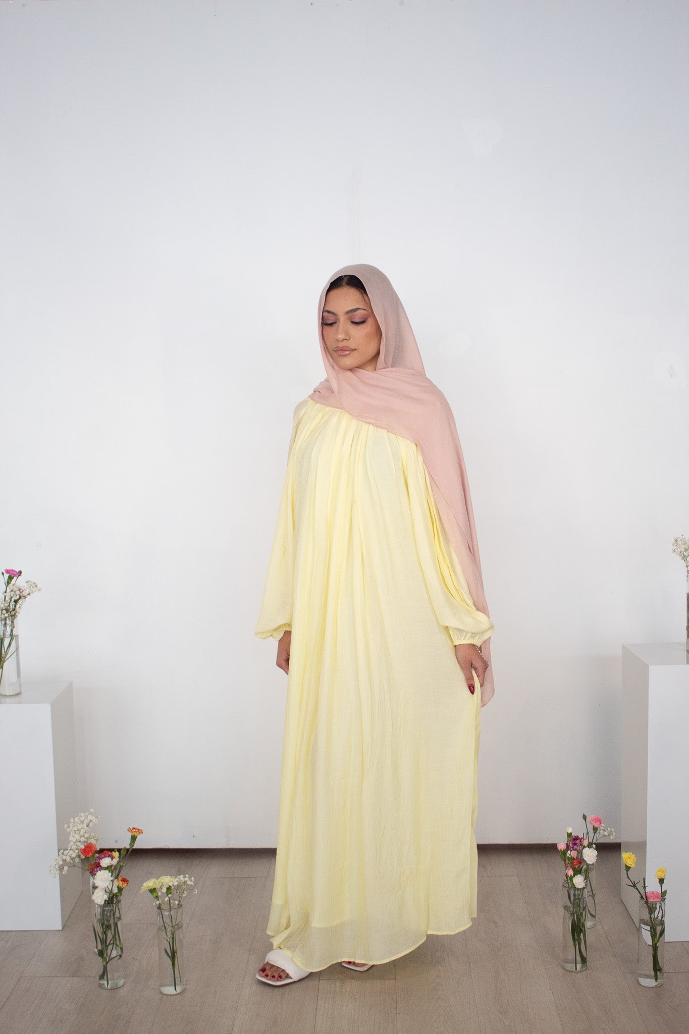 Warda Dress - Yellow Daisy