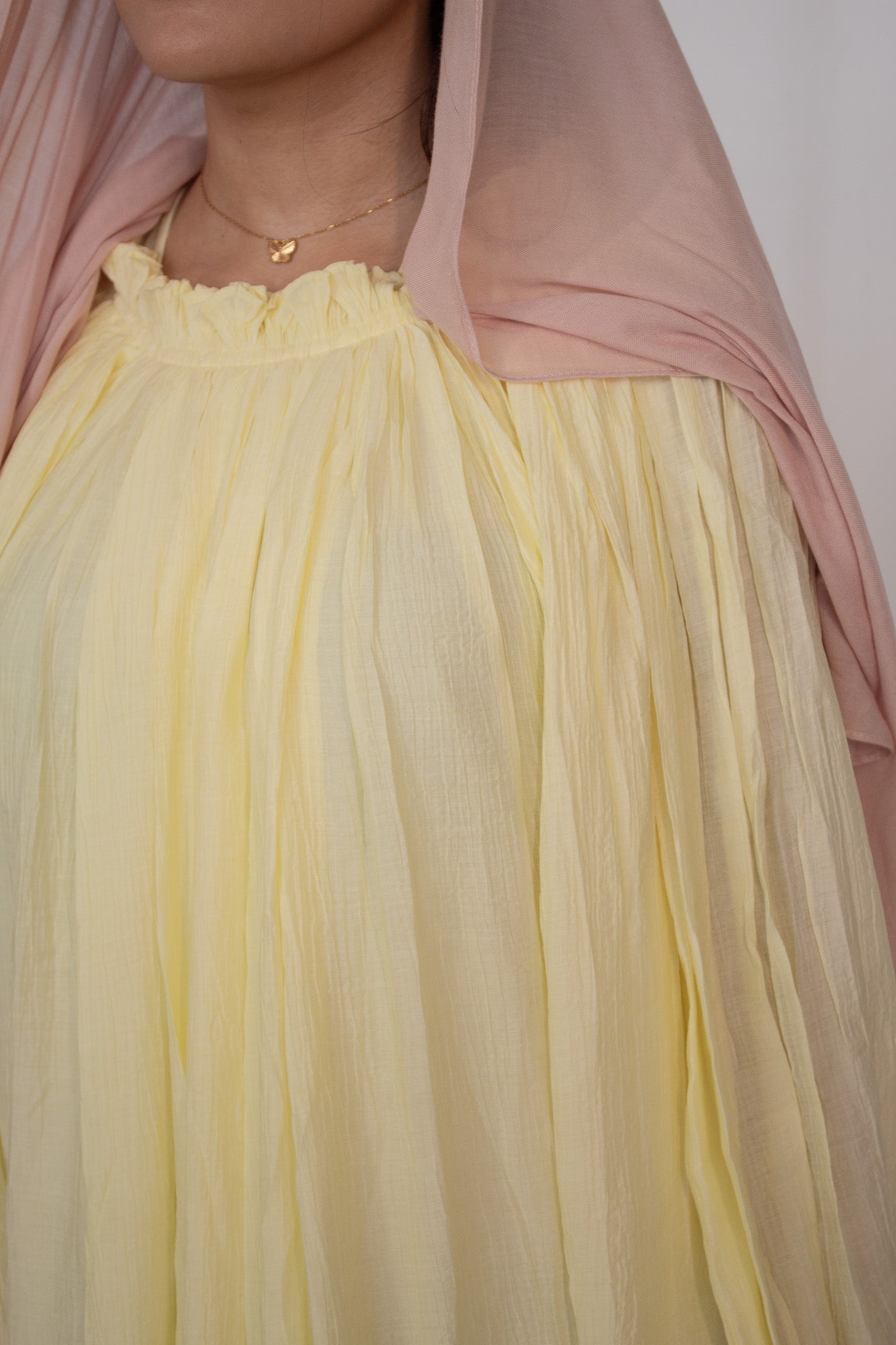 Warda Dress - Yellow Daisy